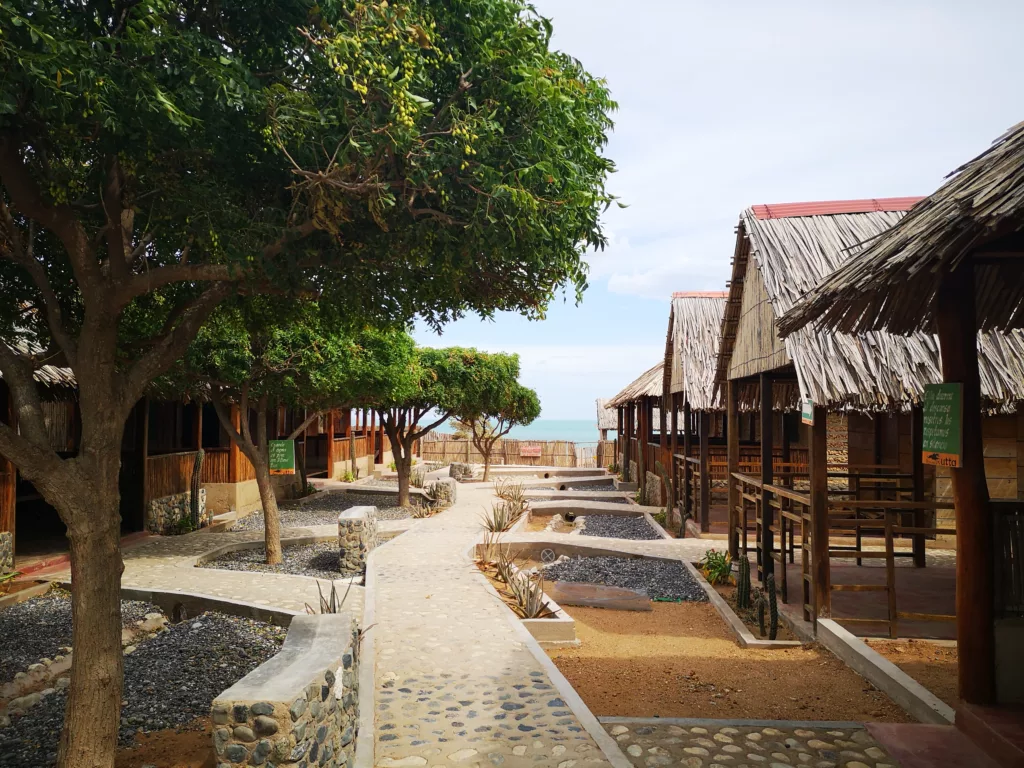 Where to spend the night in Guajira Colombia?