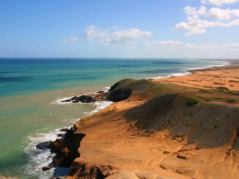 punta gallinas beach in la guajira colombia travel agency top beaches in the colombian caribbean