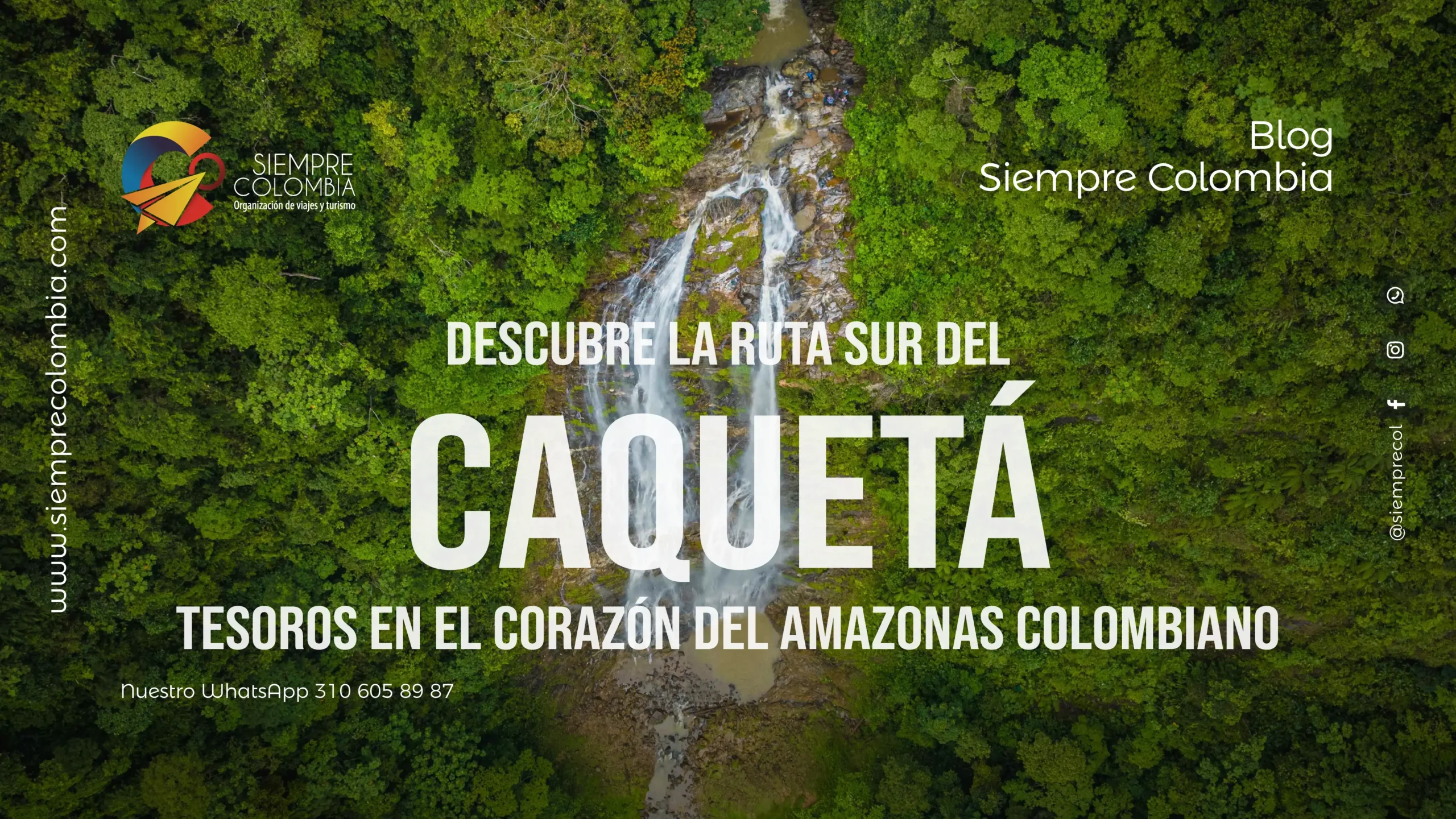 Descubre todos los destinos ecoturísticos de Colombia con Siempre Colombia: Amazonas, La Guajira, Zona Cafetera, Parque Nacional Tayrona, Llanos Orientales, Chocó Biogeográfico, Sierra Nevada de Santa Marta, San Andrés, Guaviare, Putumayo, Caquetá, Santander, Sierra de la Macarena, entre otros. Vive la aventura, biodiversidad, cultura y naturaleza con turismo responsable.