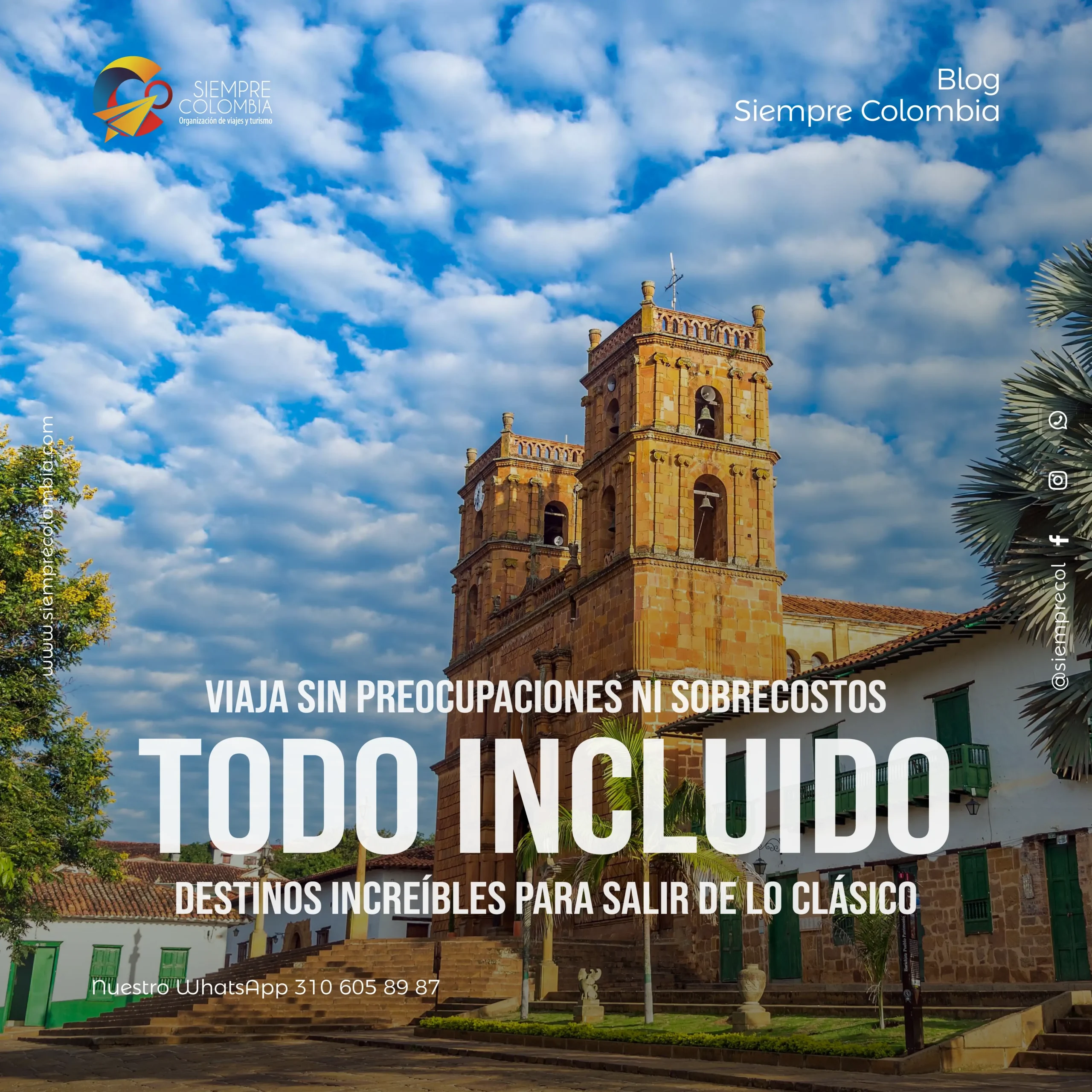 Descubre todos los destinos ecoturísticos de Colombia con Siempre Colombia: Amazonas, La Guajira, Zona Cafetera, Parque Nacional Tayrona, Llanos Orientales, Chocó Biogeográfico, Sierra Nevada de Santa Marta, San Andrés, Guaviare, Putumayo, Caquetá, Santander, Sierra de la Macarena, entre otros. Vive la aventura, biodiversidad, cultura y naturaleza con turismo responsable.