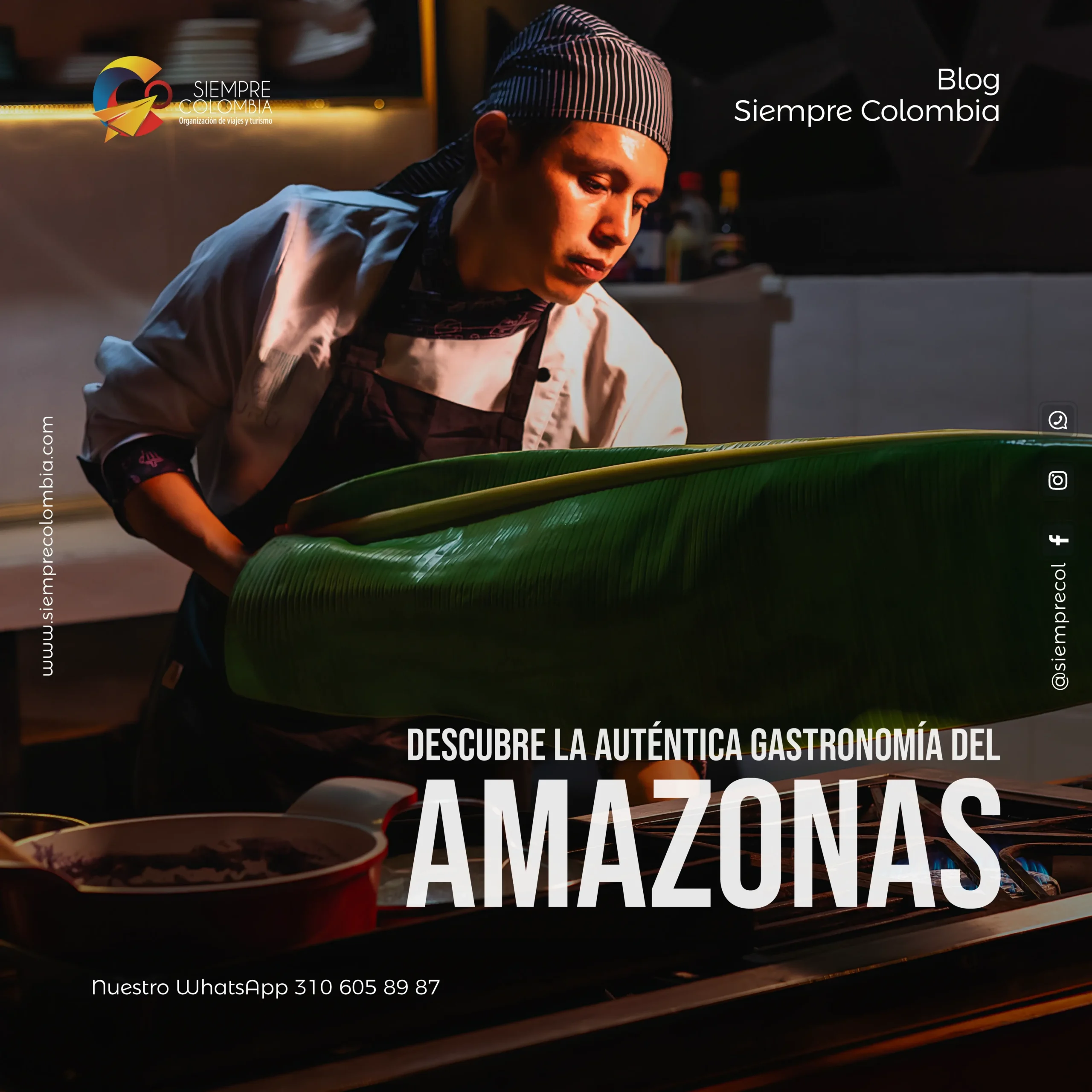 Descubre todos los destinos ecoturísticos de Colombia con Siempre Colombia: Amazonas, La Guajira, Zona Cafetera, Parque Nacional Tayrona, Llanos Orientales, Chocó Biogeográfico, Sierra Nevada de Santa Marta, San Andrés, Guaviare, Putumayo, Caquetá, Santander, Sierra de la Macarena, entre otros. Vive la aventura, biodiversidad, cultura y naturaleza con turismo responsable.