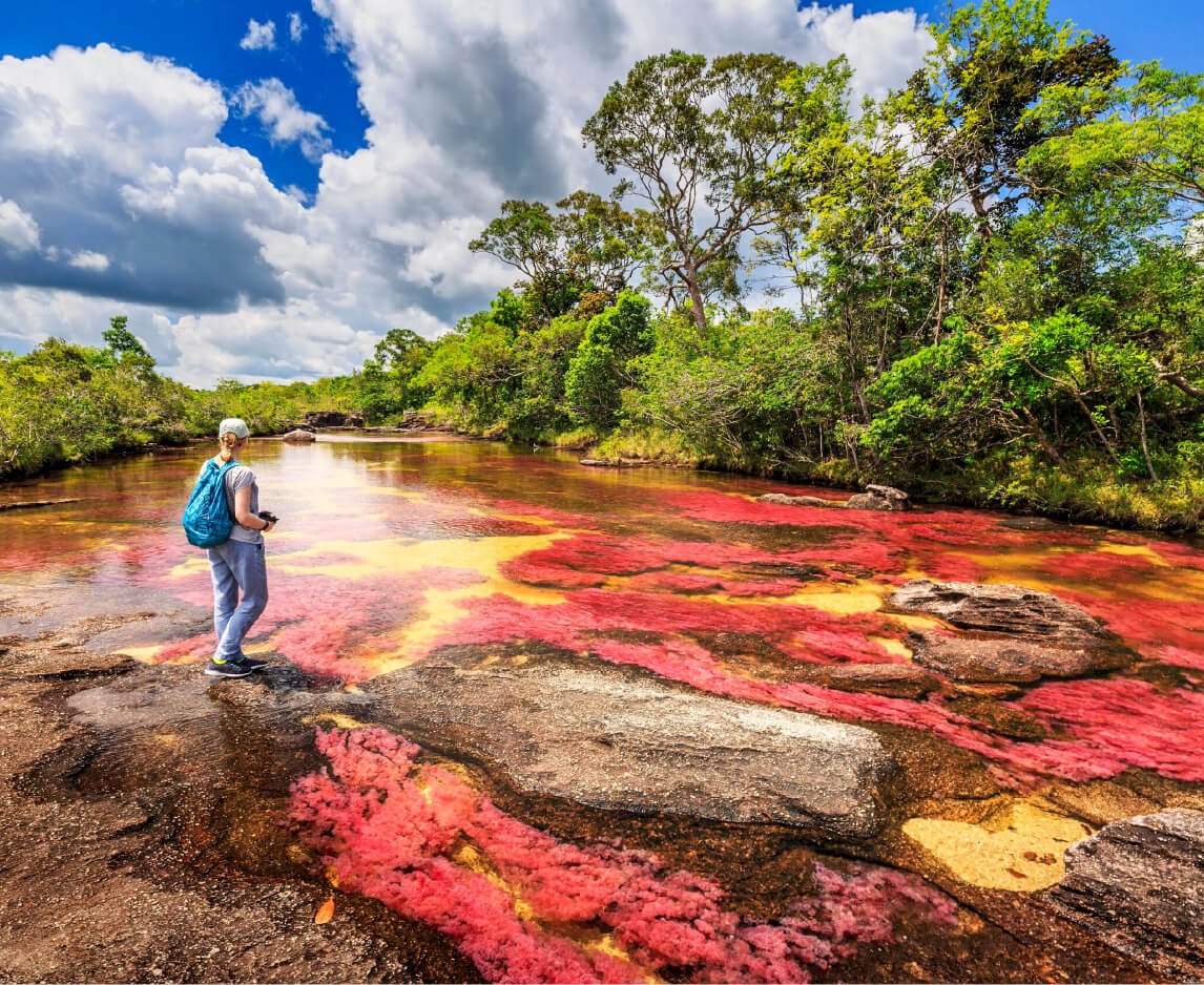 Descubre todos los destinos ecoturísticos de Colombia con Siempre Colombia: Amazonas, La Guajira, Zona Cafetera, Parque Nacional Tayrona, Llanos Orientales, Chocó Biogeográfico, Sierra Nevada de Santa Marta, San Andrés, Guaviare, Putumayo, Caquetá, Santander, Sierra de la Macarena, entre otros. Vive la aventura, biodiversidad, cultura y naturaleza con turismo responsable.