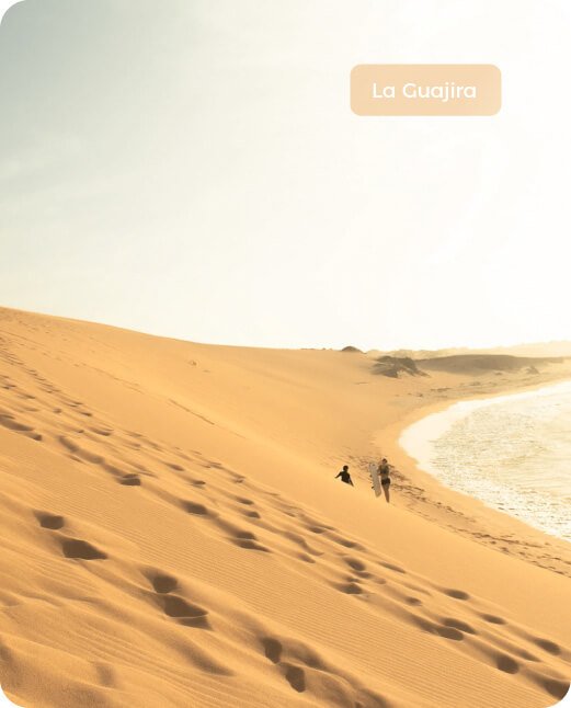 Descubre todos los destinos ecoturísticos de Colombia con Siempre Colombia: Amazonas, La Guajira, Zona Cafetera, Parque Nacional Tayrona, Llanos Orientales, Chocó Biogeográfico, Sierra Nevada de Santa Marta, San Andrés, Guaviare, Putumayo, Caquetá, Santander, Sierra de la Macarena, entre otros. Vive la aventura, biodiversidad, cultura y naturaleza con turismo responsable.