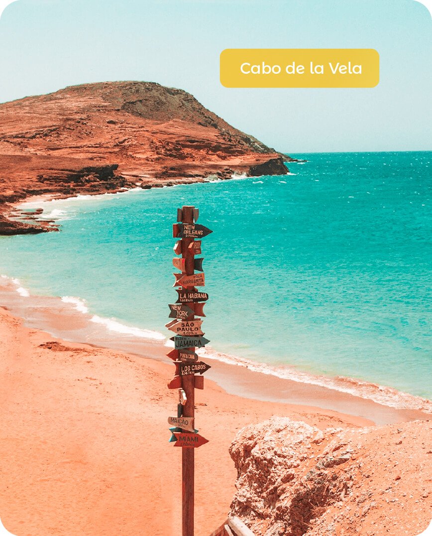 Siempre Colombia Guajira Plan Guajira Tras Las Huellas Wayúu Cabo de la vela