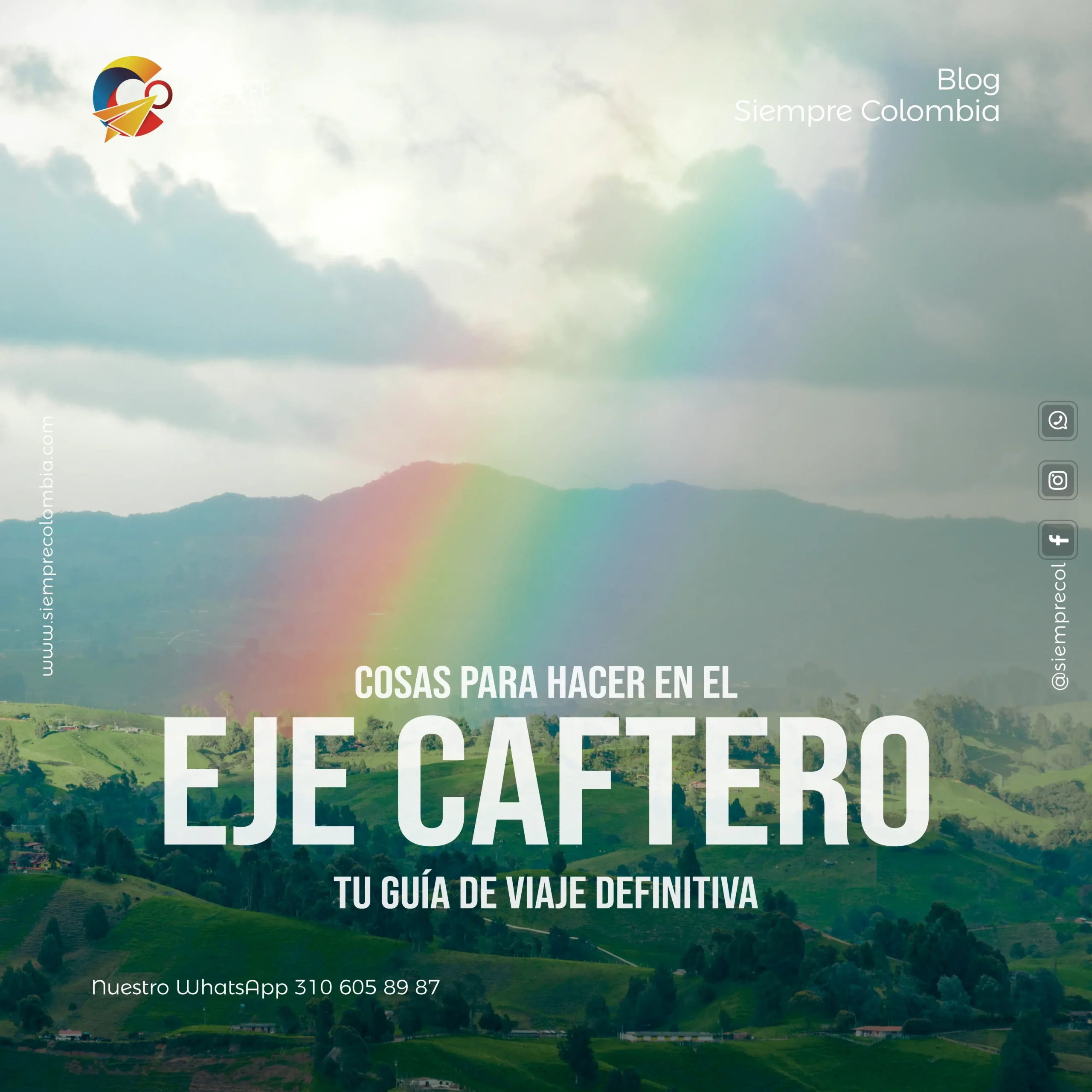 Descubre todos los destinos ecoturísticos de Colombia con Siempre Colombia: Amazonas, La Guajira, Zona Cafetera, Parque Nacional Tayrona, Llanos Orientales, Chocó Biogeográfico, Sierra Nevada de Santa Marta, San Andrés, Guaviare, Putumayo, Caquetá, Santander, Sierra de la Macarena, entre otros. Vive la aventura, biodiversidad, cultura y naturaleza con turismo responsable.