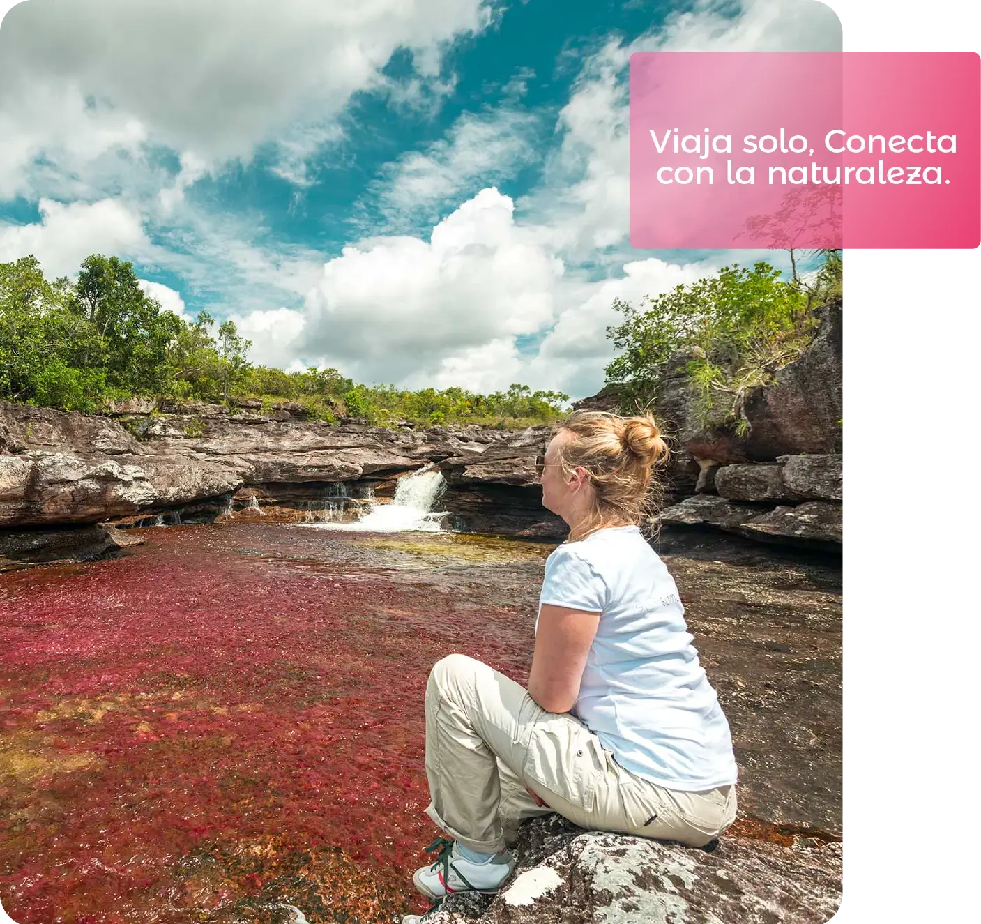 Descubre todos los destinos ecoturísticos de Colombia con Siempre Colombia: Amazonas, La Guajira, Zona Cafetera, Parque Nacional Tayrona, Llanos Orientales, Chocó Biogeográfico, Sierra Nevada de Santa Marta, San Andrés, Guaviare, Putumayo, Caquetá, Santander, Sierra de la Macarena, entre otros. Vive la aventura, biodiversidad, cultura y naturaleza con turismo responsable.