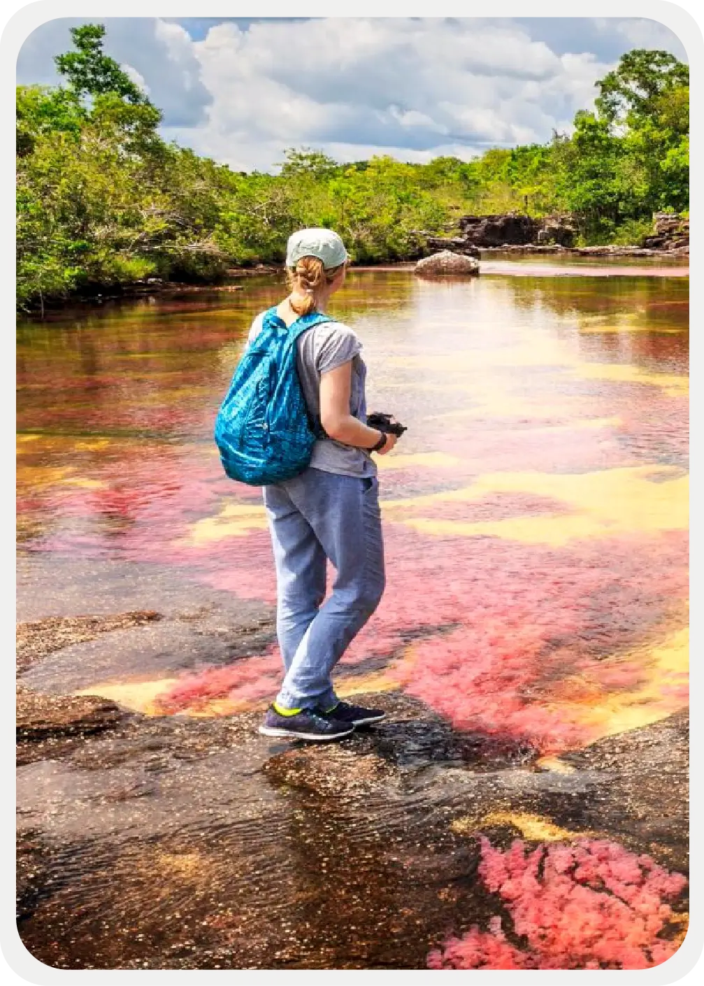 Descubre todos los destinos ecoturísticos de Colombia con Siempre Colombia: Amazonas, La Guajira, Zona Cafetera, Parque Nacional Tayrona, Llanos Orientales, Chocó Biogeográfico, Sierra Nevada de Santa Marta, San Andrés, Guaviare, Putumayo, Caquetá, Santander, Sierra de la Macarena, entre otros. Vive la aventura, biodiversidad, cultura y naturaleza con turismo responsable.